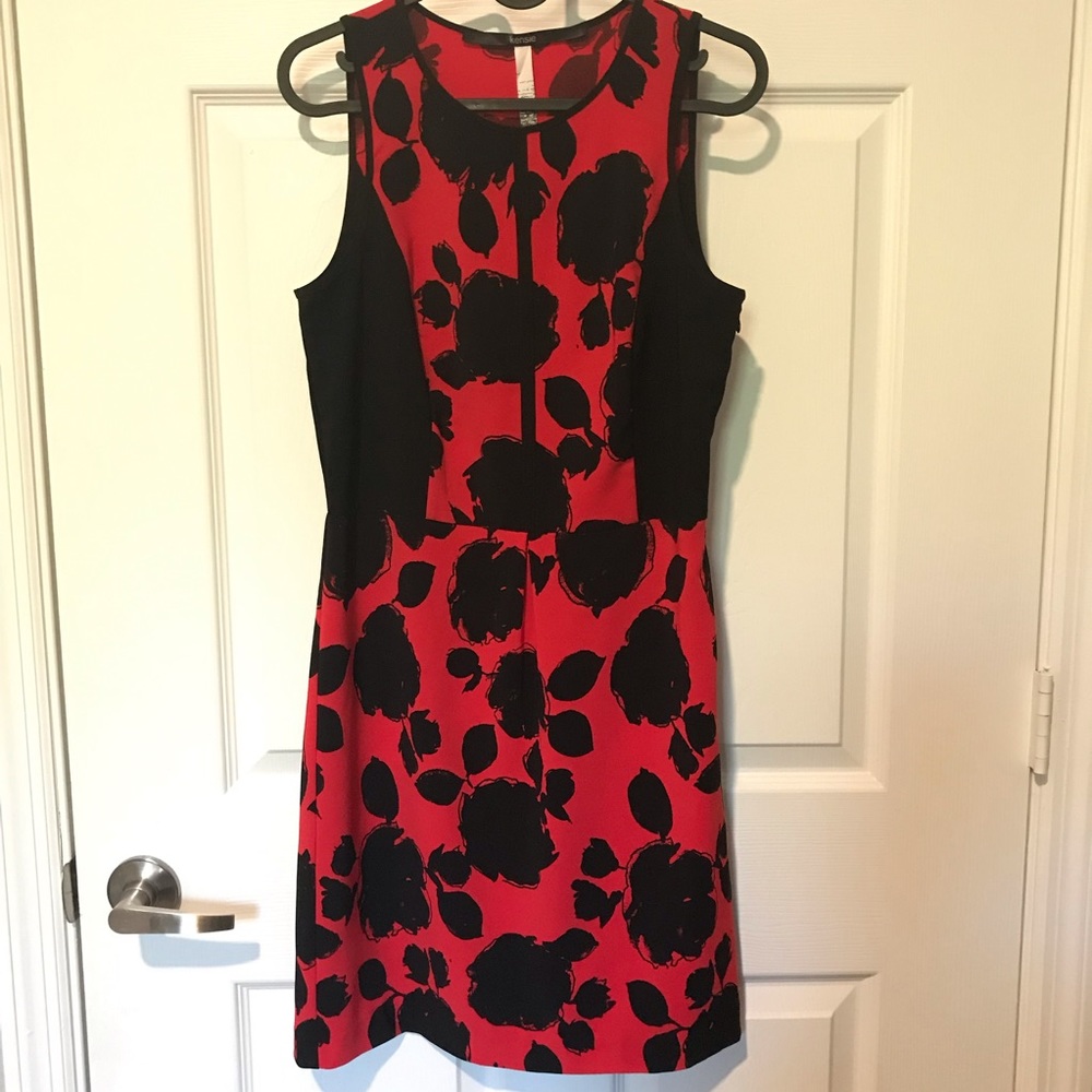Kensie black and red dress